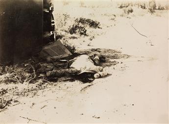 WEEGEE [ARTHUR FELLIG] (1899-1968) (attributed to) A group of 9 crime-scene photographs from the early part of Weegees career, includi